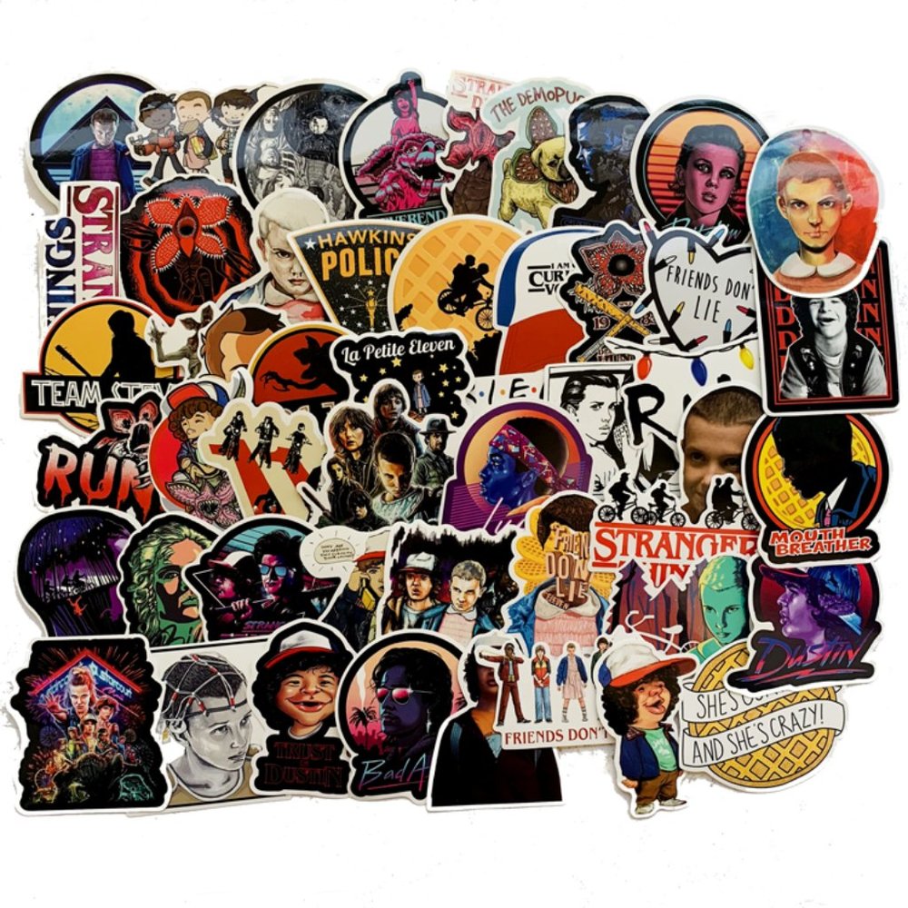 Stranger Things Stickers (50pc) - Picture 2 of 6
